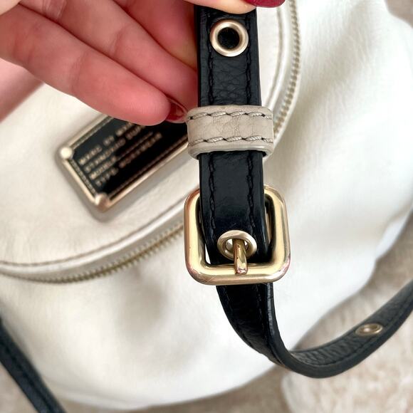 MARC JACOBS Mini Natasha Leather Crossbody Bag Colorblock - Picture 6 of 16